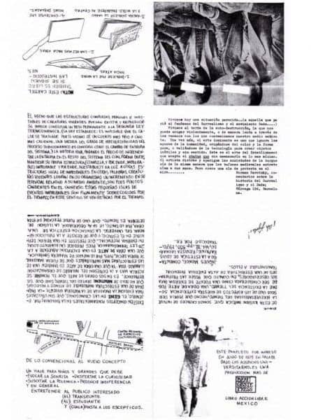 Visión interna del catalogo de la exposición de Xalapa Visión interna del catalogo de la exposición de Xalapa