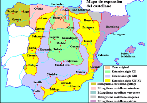 Expansión del castellano