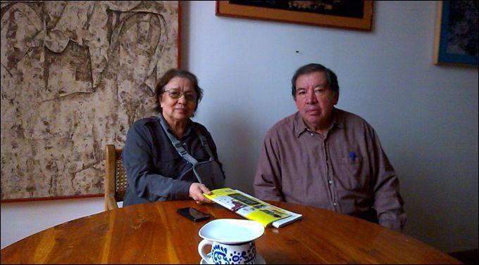 Esther González y Guillermo Cenicero