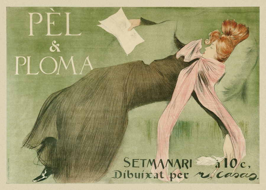 Cartel Pèl & Ploma.1899