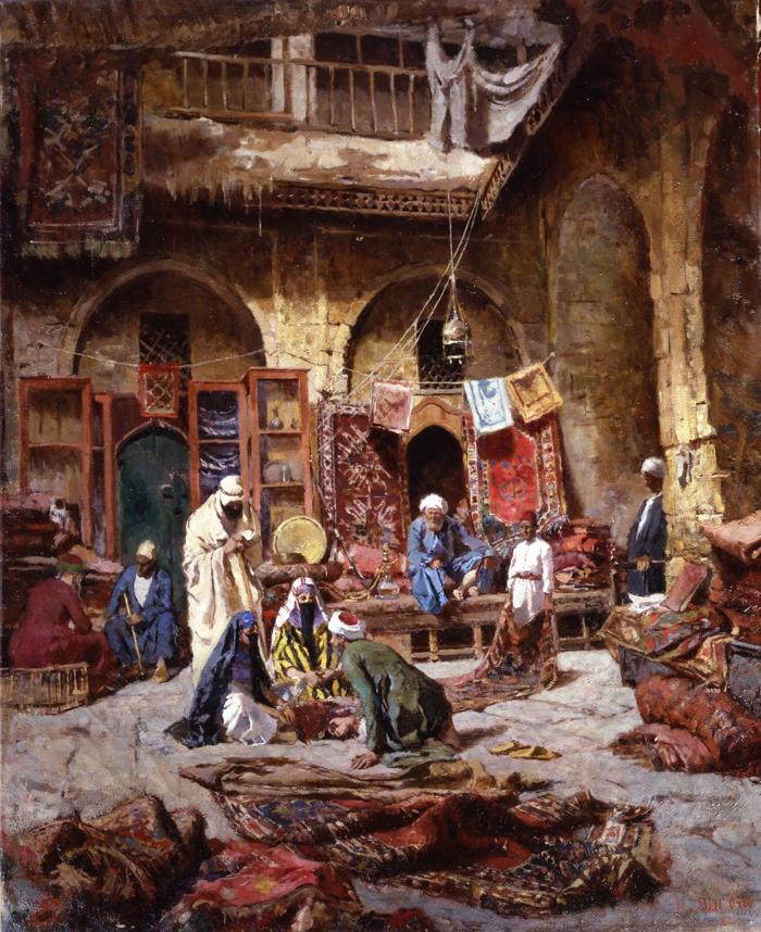El bazar de tapices - Giovanni dell Orto