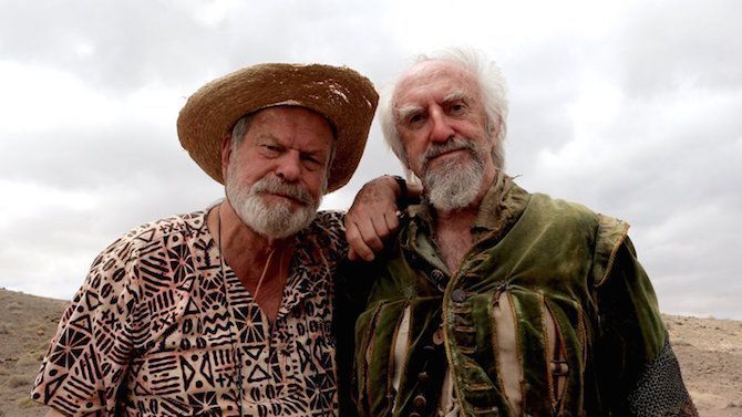 Terry Gilliam y Jonathan Pryce